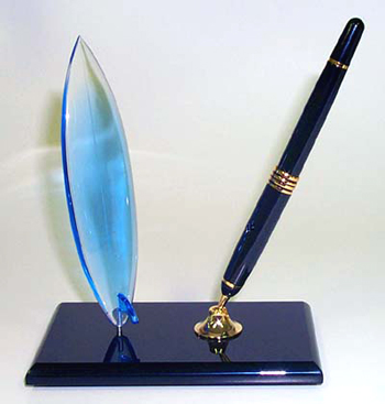 Acrylic Surfboard Pen Holder